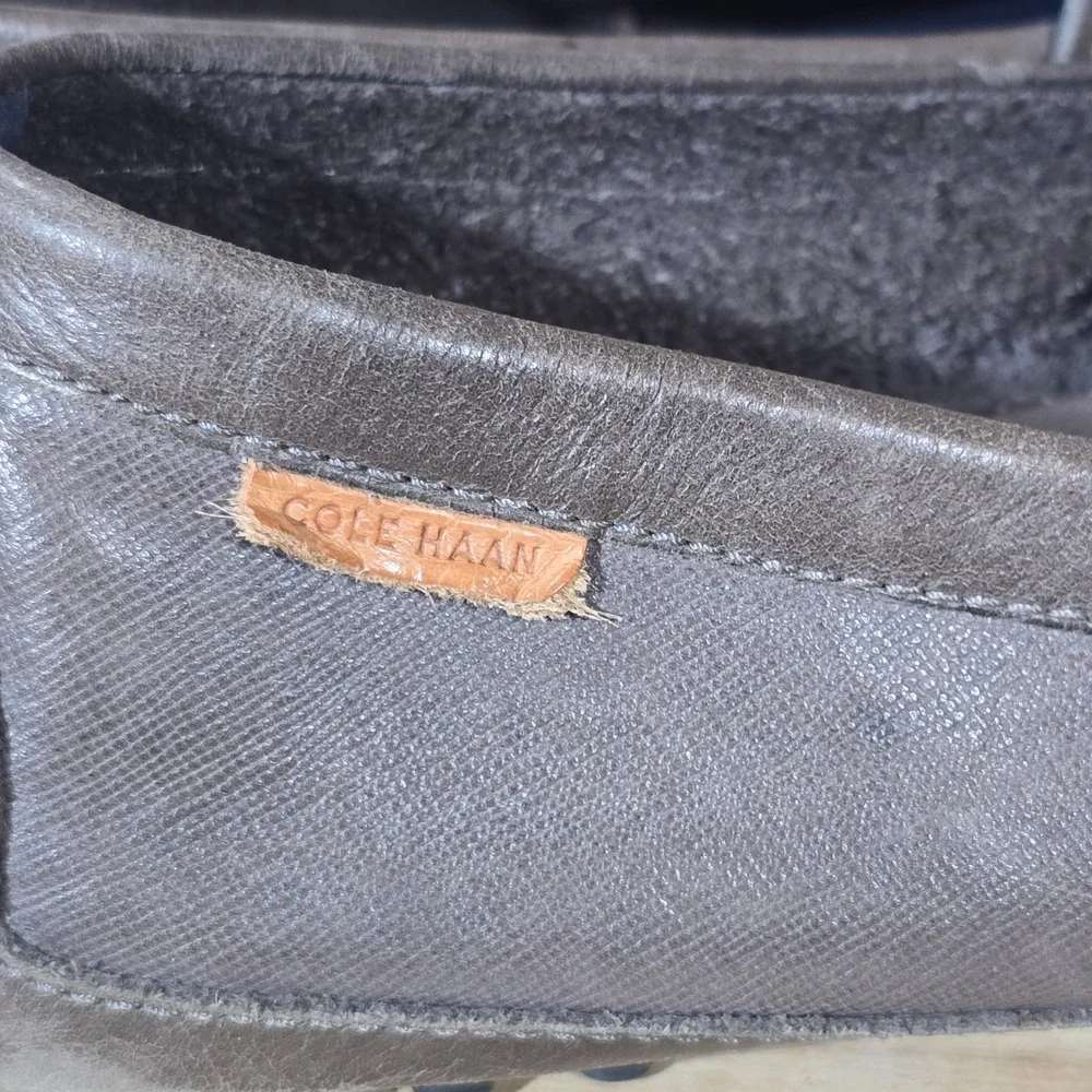 Cole Haan Mens Driving Moccasins Loafers Grand OS Size 11 M Brown Leather‎